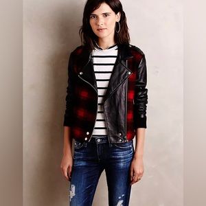 Paige moto leather jacket